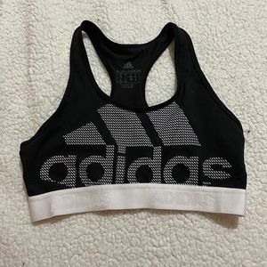 Adidas Black Sports Bra